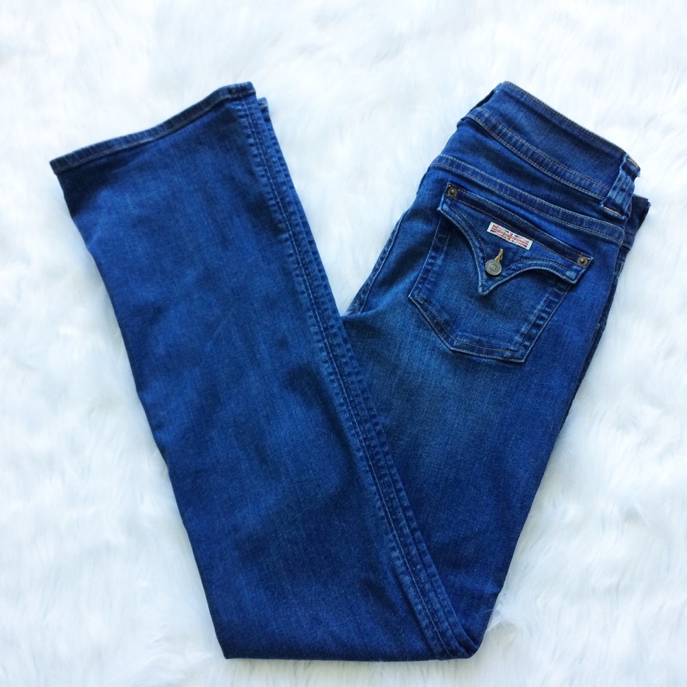 Hudson Signature Midrise Bootcut Stretch Jeans